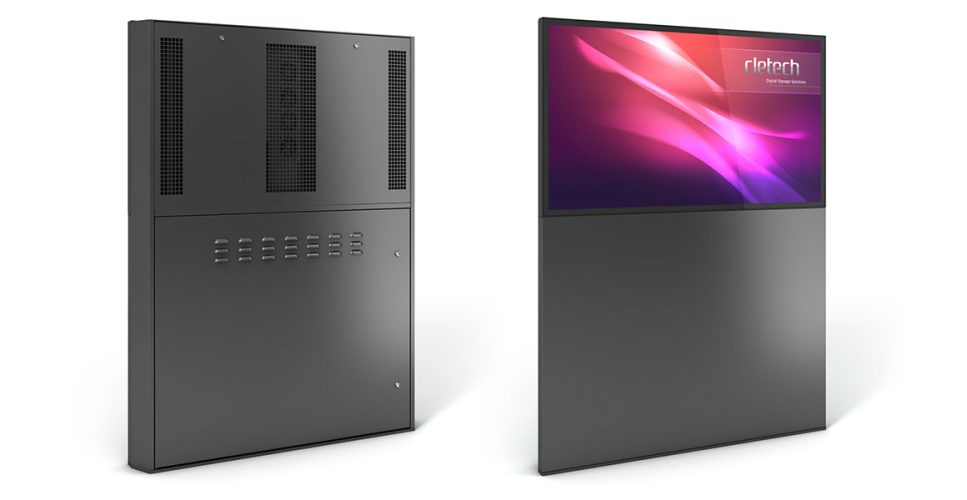 A1 Outdoor Digital Signage Totem - Hero View