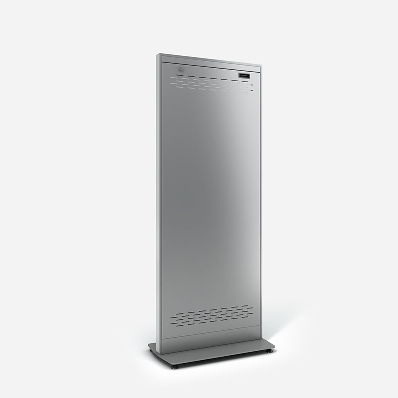 C01 Single Sided Digital Signage Indoor Totem Enclosure