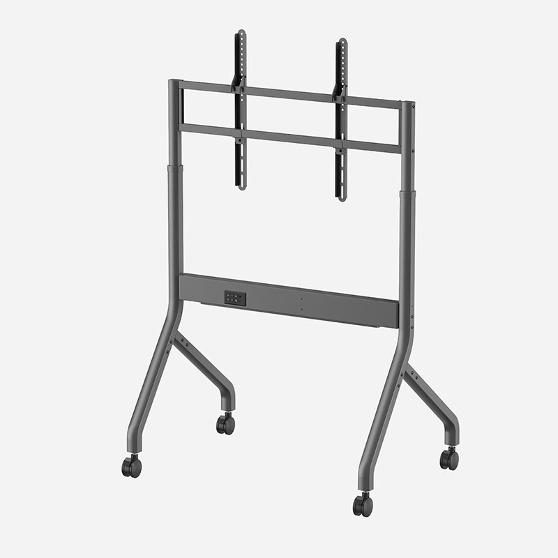 LF19 SlimLift Motorized Height Adjustable Heavy-Duty Monitor/TV Cart