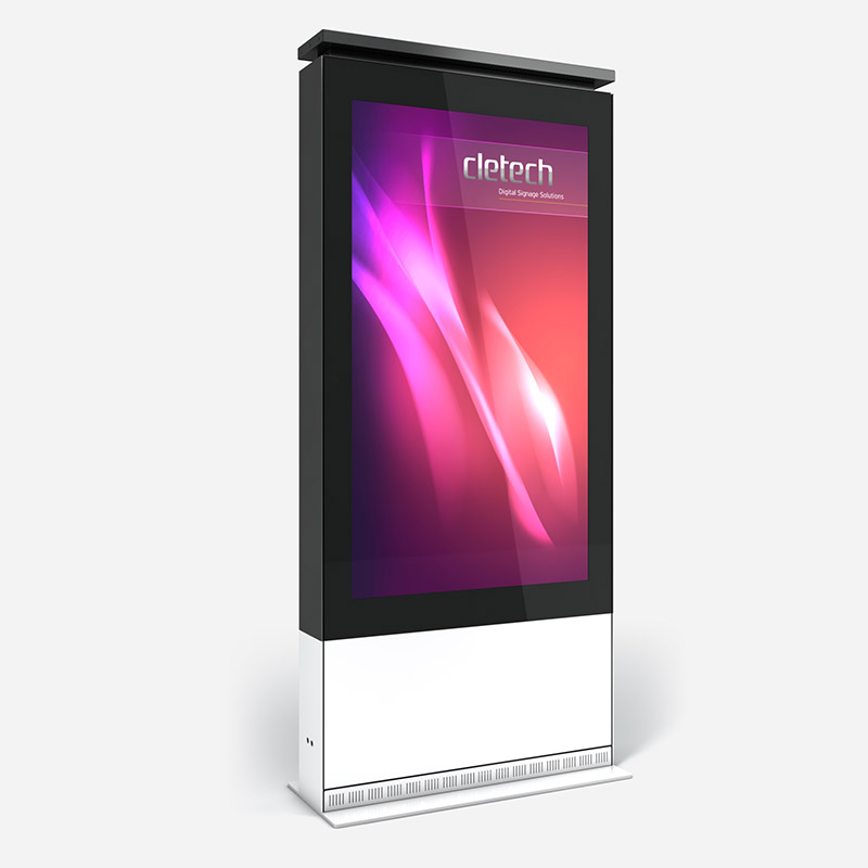 X01 Double Sided Digital Signage Indoor Totem Enclosure