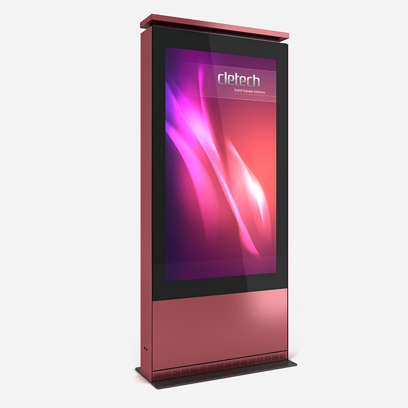 X01 Double Sided Digital Signage Indoor Totem Enclosure