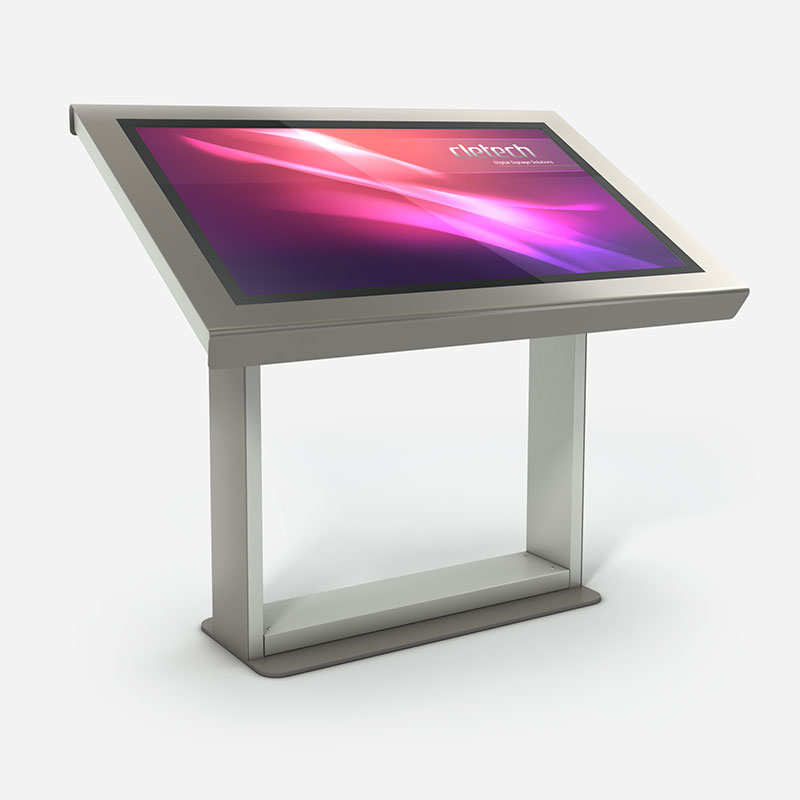 XK Single Sided Digital Signage Indoor Kiosk Enclosure