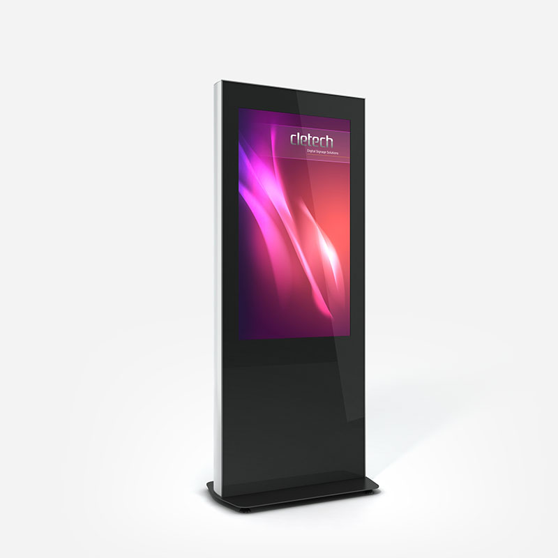 Z01 Single Sided Digital Signage Indoor Totem Enclosure