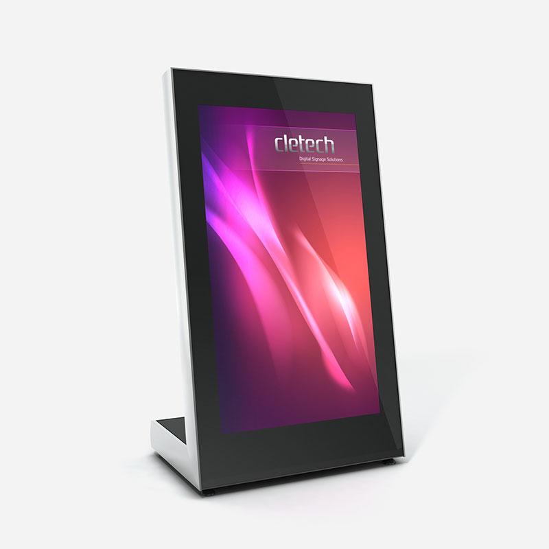Z02 Single Sided Digital Signage Indoor Mini-Totem Enclosure