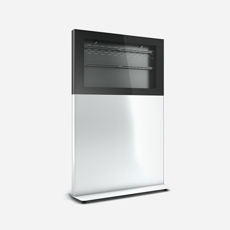 ZL Single Sided Digital Signage Indoor Totem Enclosure