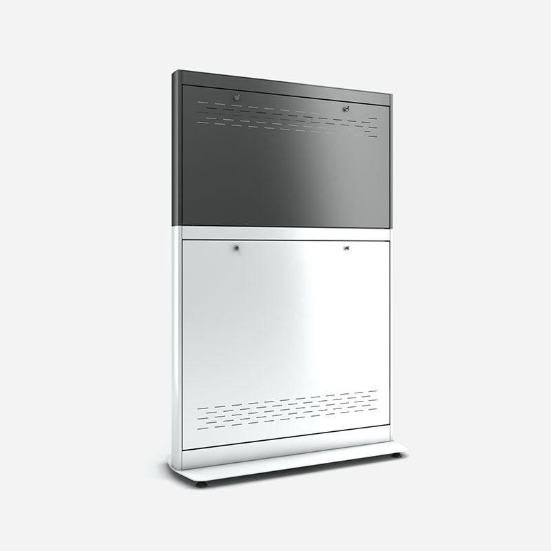 ZL Single Sided Digital Signage Indoor Totem Enclosure