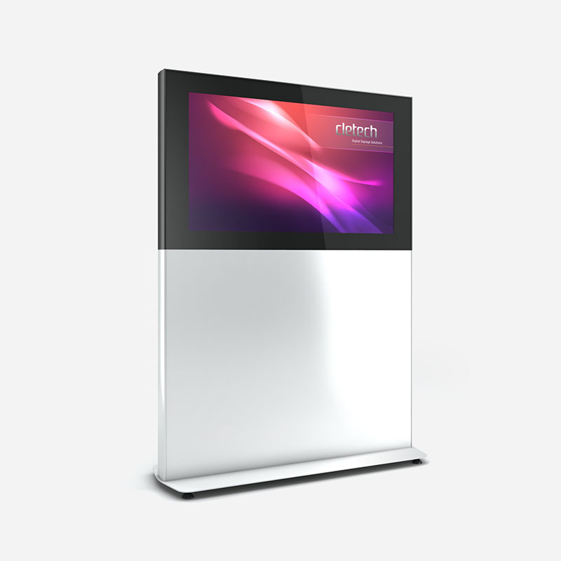 ZL Single Sided Digital Signage Indoor Totem Enclosure