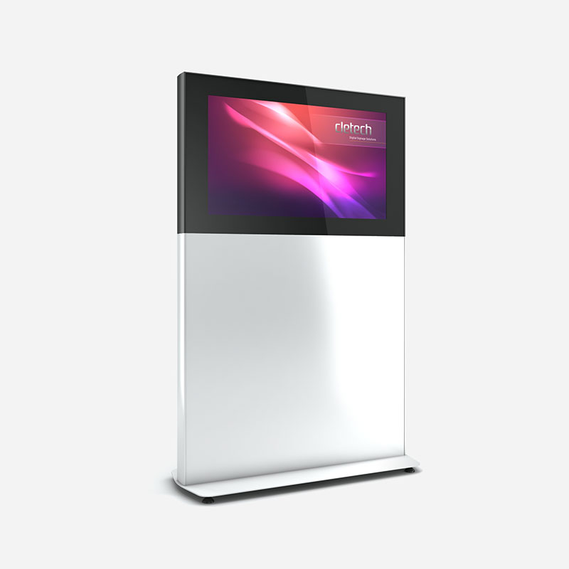 ZL Single Sided Digital Signage Indoor Totem Enclosure